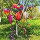 thumbnail image 5 of Jardín Globo Aerostático Colgante de Viento Giratorio Decoración Colgante B, 5 of 6