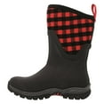 thumbnail image 3 of Muck Women's Arctic Sport II Mid Waterproof Insulated Boots Black Buffalo Plaid 11B     (Medium), 3 of 7