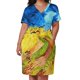 thumbnail image 2 of Vestido holgado con bolsillos de estilo artístico de Campo de trigo con cuervos, vestidos de mujer, falda de verano para mujer, vestido elegante para invitadas de boda, 2 of 6