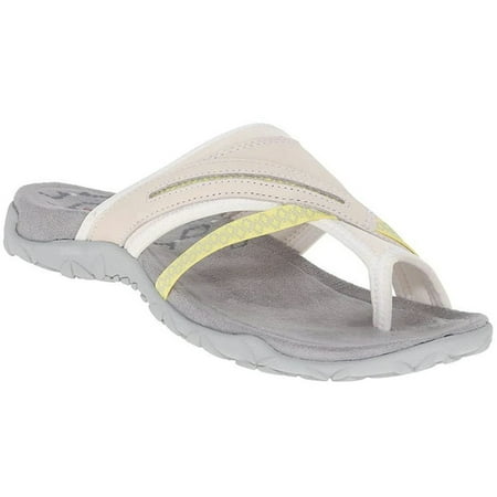 

Open Toe Women Sandals for Summer Beach Arch Support Design Flat Heel 36 Beige