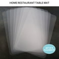 thumbnail image 4 of Napperon Transparent Napperon Lavable pour Table de Cuisine Résistant à la Chaleur Antidérapant (8 Pcs), 4 of 10