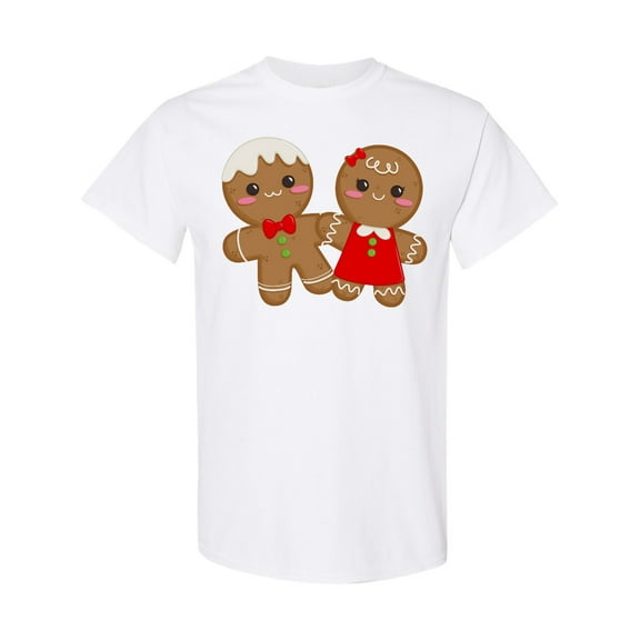 Inktastic Gingerbread Couple T-Shirt