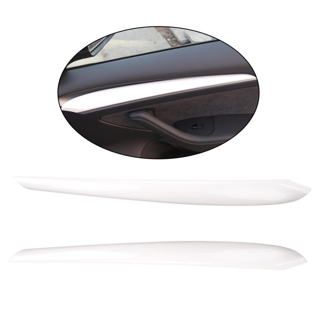 Ajuste Interior de Del Coche para La Modificación Interior de Y - blanco Yotijar Cubiertas de la puerta delantera del coche