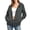 A2-Dark Gray Jackets for Women, variant on Plus Size Rain Jacket Women Lightweight Zip Up Cooling Waterproof Windbreaker Long Sleeve Outdoor Cycling Hiking Hoodie Raincoat with Pockets S-3XL