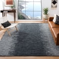thumbnail image 4 of SAFAVIEH Vintage Leather Domhnall Diamond Striped Area Rug, Light Grey/Grey, 6' x 6' Round, 4 of 5