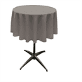 thumbnail image 2 of Round Table Cloth, Oil-Proof Spill-Proof and Water Resistance Polyester Poplin Tablecloth, Decorative Fabric Circular Table Cover for Outdoor and Indoor Use, 2 of 2