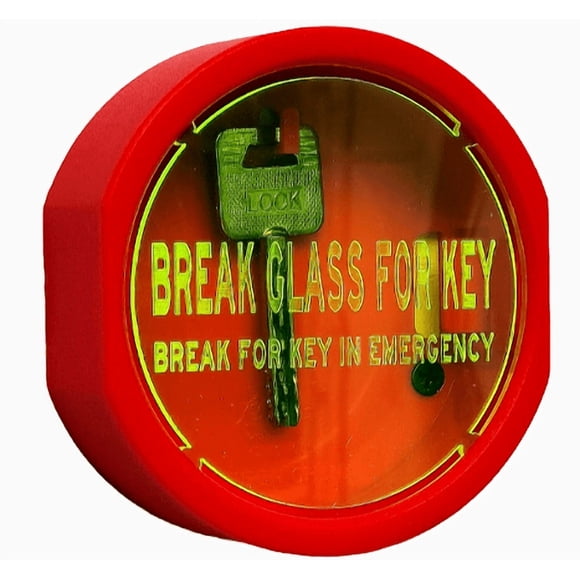 Miangastore Lockbox Protection par Mot de Passe Rouge 1Ensemble 4.3inchx4.1inchx1.3 Pouces