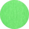 thumbnail image 1 of Ahgly Company Indoor Round Abstract Green Contemporary Area Rugs, 4' Round, 1 of 1