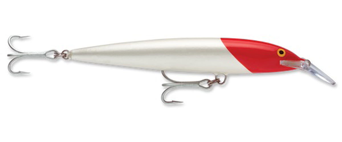 Red Head Rapala Floating Magnum 18 Fishing Lure 