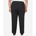 thumbnail image 5 of Alfred Dunner Womens Plus-Size  Ribbed Black Pant, 5 of 6
