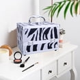thumbnail image 2 of Zimtown Pro Aluminum Makeup Train Jewelry Storage Box Cosmetic Lockable Case Organizer, 2 of 8
