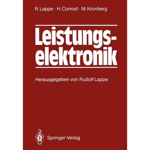 Leistungselektronik, (Paperback)