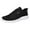 Black, White, variant on Sneakers Slip On Shoes for Men Mesh Performance Non Slip Lace Up Hiking Gym SneakersBlack 43