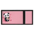 thumbnail image 4 of CHAQLIN Children's Wallet Panda Bubble Tea Portable Trifold Card Wallet for Sports, Stretch Polyester Slim Trifold Handbag, 4 of 6