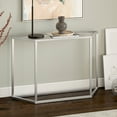 thumbnail image 5 of Evelyn&Zoe Levi 44" Wide Trapezoid Console Table, Silver, 5 of 8