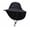 Black, variant on Kids Sun Hat UPF 50+ with Neck Flap & Wide Brim, Breathable UV Protection Hat for Fishing, Safari, Beach, Summer Outdoor for Boys and Girls