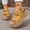 Yellow, variant on Women's Platform Sandals, Adjustable Strap Slingback Sandals, Open Toe Casual Summer Walking Sandals for Beach Daily Outdoor Wear