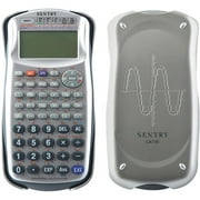 Sentry 250-Function Graphing Calculator, Silver