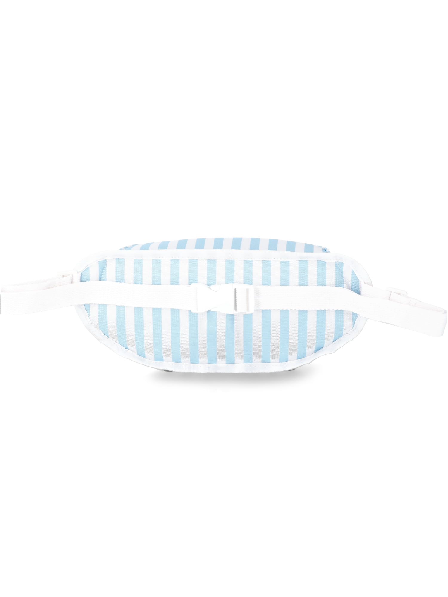 No Boundaries Beach Cooler Fanny Pack, Blue Stripe, Women’s
