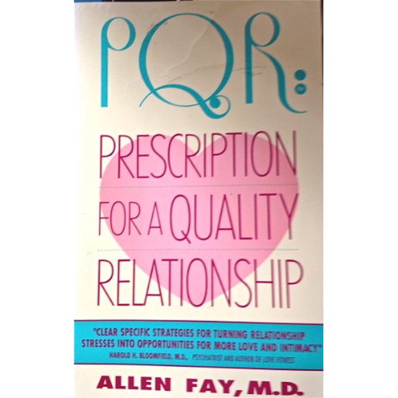 Pre-Owned Pqr: Prescription for a Quality Relationship Paperback