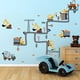 thumbnail image 5 of Wosthever Pegatina de pared de 2 piezas, calcomanía de vehículo DIY, papel tapiz decorativo, espejo de ventana, vidrio, decoración de jardín de Decoración del hogar Wosthever HA078966-00, 5 of 6