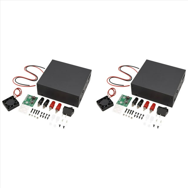 2X Carcasa de Bricolaje para DPS5015-USB DPS5020-USB DPS3012 DPH3205 Convertidor de Corriente de Voltaje Constante Carcasa de Caja de Banco de Energía