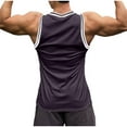 thumbnail image 3 of Compression Tank Top Men Qiggri Men's Round Neck Sleeveless T-Shirt Sports Casual Fashion, 3 of 5