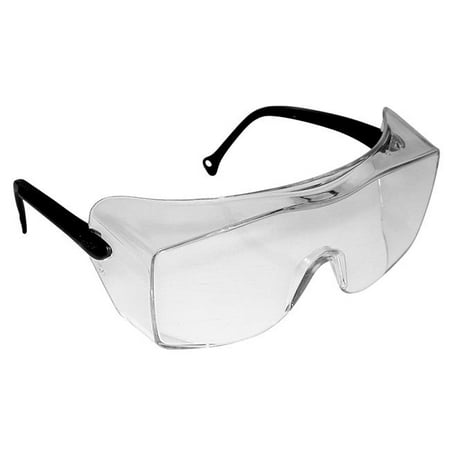 OX Protective Eyewear Temple, Clear Lens - Black