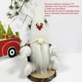 thumbnail image 4 of Muñeca De Gnomo De Navidad, Decoración De Gnomo, Colocación Versátil Para El Hogar, 4 of 7