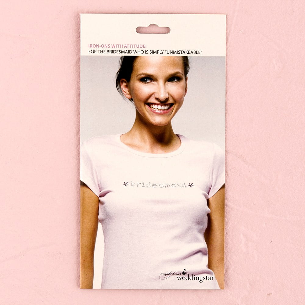 bridesmaid t shirt transfer