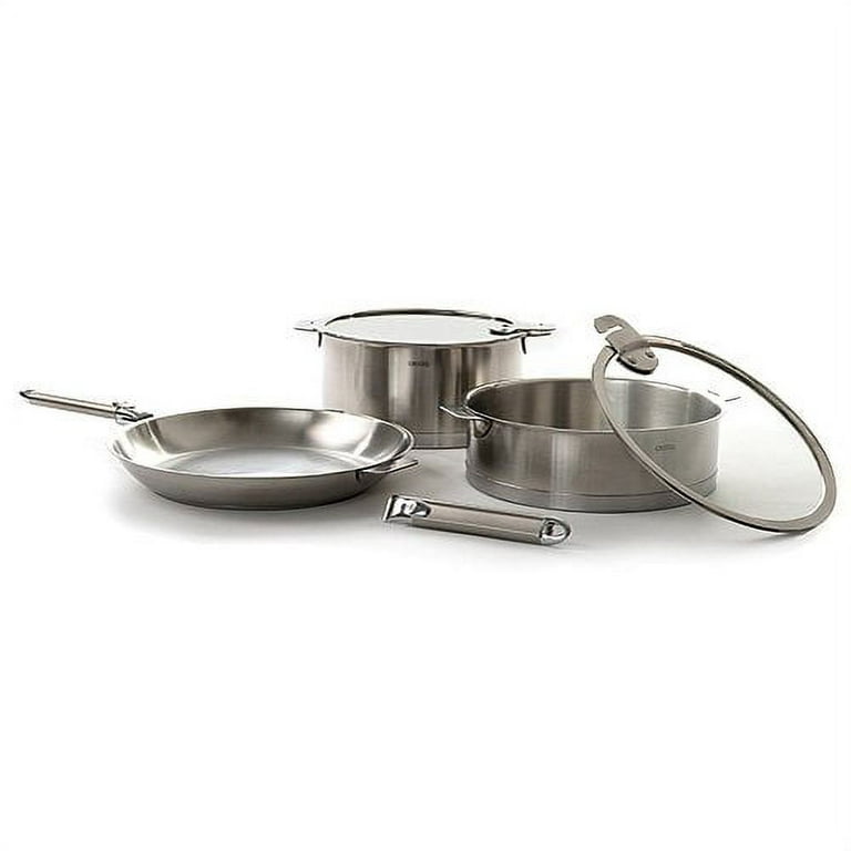 Cristel Strate Removable Handle - 7-Pc Stainless Steel Cookware