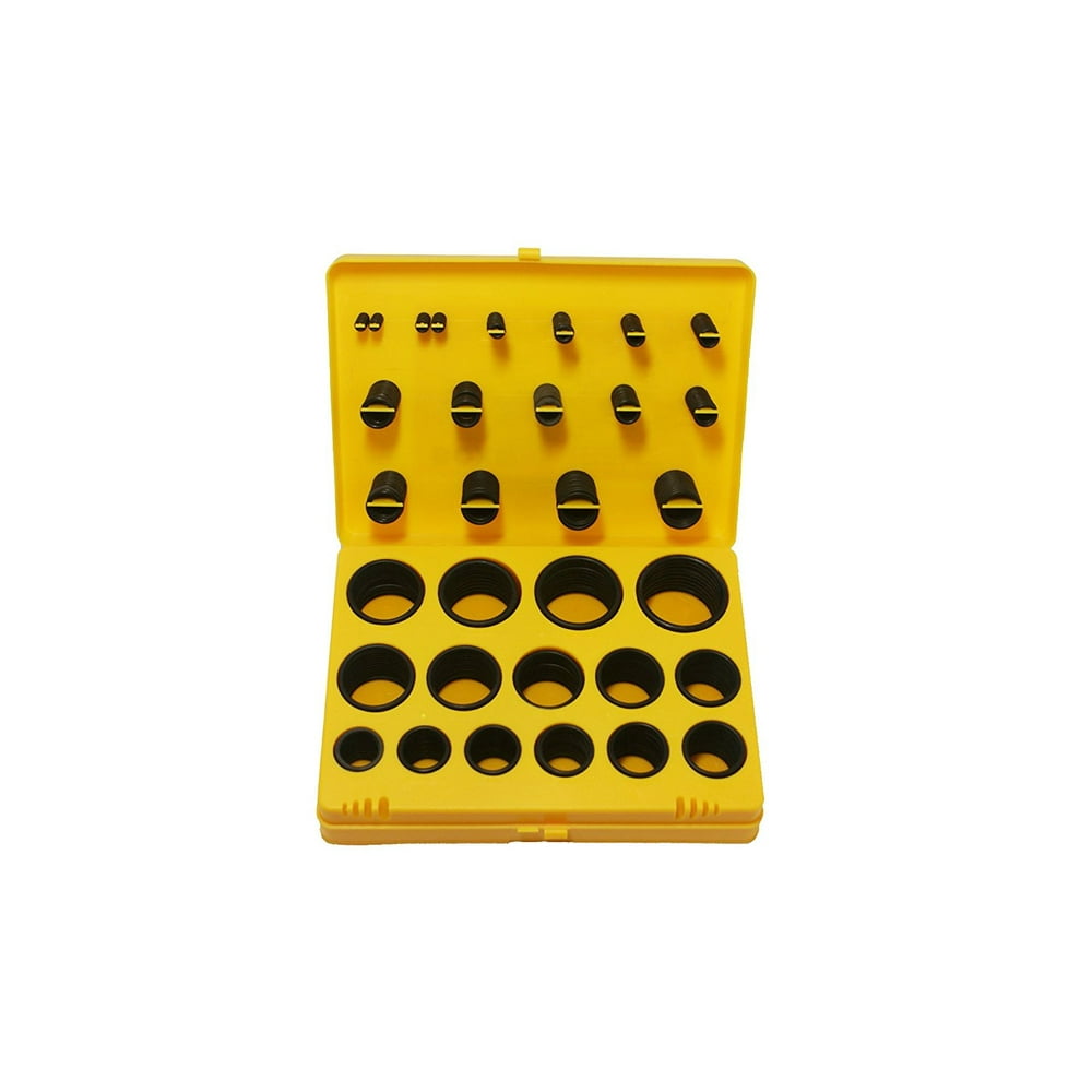 ORing Assortment, Buna N Nitrile 70 Durometer ORing Kit, Quantity 382 each O Rings in kit