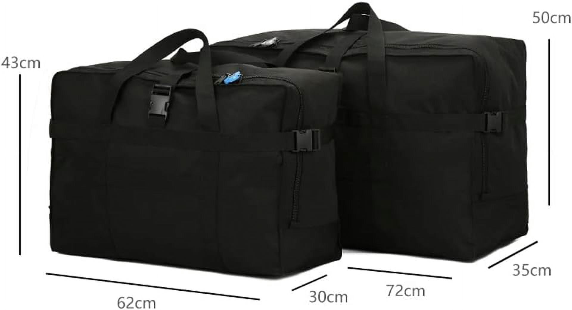 HMSHA Travel Duffel Bag Foldable Personal Item Bag Men Large Capacity Carry On Bags for Airplanes Women Waterproof Weekender Bag