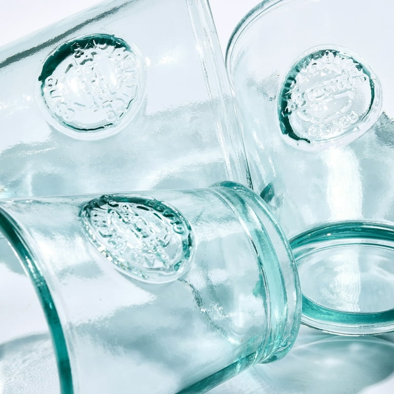 Vidrios San Miguel, 8oz Stemless Martini Glasses, (Set Of 6) Made Of 100% Recycled  Glass. - Walmart.com