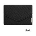 thumbnail image 2 of Langgg Jewelry Display Organizer Roll Large Capacity Jewelries Storage Pouch Earrings Holder for Home Polyester Multifunction Case Black, 2 of 7