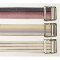 thumbnail image 2 of Skil-Care 252075 72 in. Heavy-Duty Webbing Cotton Gait Belt with Delrin Buckle - Pinstripe, 2 of 2