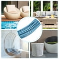 thumbnail image 4 of Unique Bargains Wicker Repair Kit, Synthetic Rattan Fix DIY Set for Wicker Furniture 1.1 LB, Blue, 4 of 5