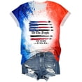 thumbnail image 5 of Leey-World 250 Year Anniversary America Women Tee Shirts Women's July 4th American Flag T Shirts(Watermelon Red,XL), 5 of 7