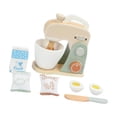 thumbnail image 4 of Juego de batidora de juguete de madera, juegos de comida simulada, accesorio de cocina Montessori Life Skills para niños pequeños, regalos a partir de, 4 of 9