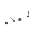 thumbnail image 5 of 600Packs 4mm Round Flat Stud Earring Posts with Back Jewelry Making Supplies, 5 of 6