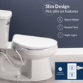 thumbnail image 2 of Asiento de inodoro Bio Bidet BB500 eléctrico con agua tibia y asiento calefaccionado, 2 of 9
