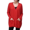 thumbnail image 7 of Richie House Women's Cardigan Sweater with Two Pockets RH2058-C-M, 7 of 7