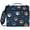 Cartoon Cat Paw Pattern, variant on Zipper Binder with Shoulder Strap 2 inch 3 Ring Waterproof File Folder Organizer Bag 500 Sheet Cute Cat Paw Pattern