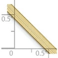 thumbnail image 5 of 14K Yellow Gold 3mm Silky Herringbone Chain (18 X 3) Made In Dominican Republic slk025-18, 5 of 5