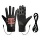 thumbnail image 1 of Guantes calefactables USB para hombre y mujer | Guantes de invierno impermeables con pantalla táctil para conducir, ciclismo, senderismo y esquí | Mitones térmicos a prueba de viento con sis, 1 of 6