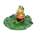 thumbnail image 3 of Resin   Leaf Sculpture, Exquisite Floating  Water Ornament Simulation  For Pond, 3 of 8