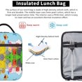 thumbnail image 5 of Bfdi-Battle for Dream Island Lunch Bag Insulated Lunch Box（4）With Compartments Waterproof Reusable Tote Bag For Work Hiking Travel One Size, 5 of 9