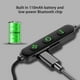 thumbnail image 4 of Auriculares Bluetooth deportivos con cable y micrófono para correr, intraauriculares estéreo con banda para el cuello, ideales para correr, gimnasio y otros deportes., 4 of 8