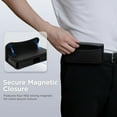 thumbnail image 6 of Holster for iPhone 15 Pro Max 15 Plus, 14 Pro Max 13 Pro Max, Galaxy S24 Plus Fold 5/4/3 - Premium Cell Phone Case with Belt Clip [Magnetic Closure] Phone Belt Holder for Men, Black, 6 of 8