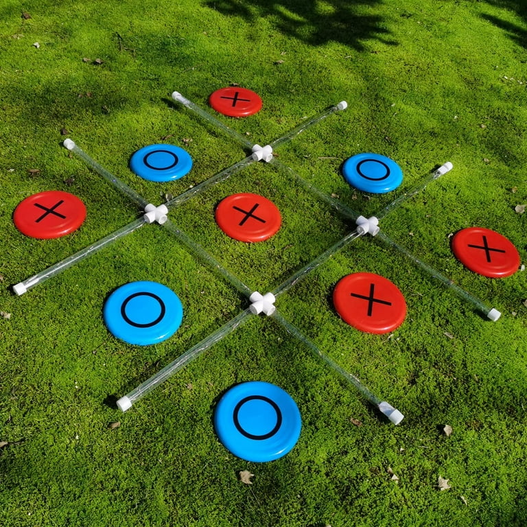 OTTARO Outdoor Games Giant Tic Tac Toe Games, Yard Lawn Toss Games